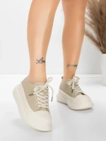 Ženske sportske cipele od prirodne kože 227802 Breskva | Advancer