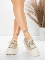 Ženske sportske cipele od prirodne kože 227802 Breskva | Advancer