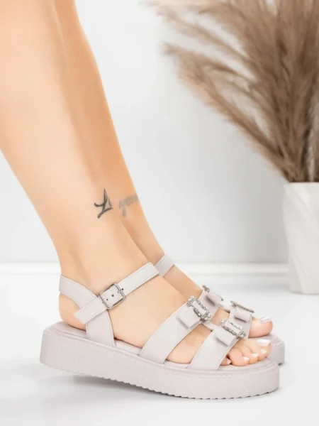 Sandale s niskim potplatom za žene 5H80 Ružičasta | Mei