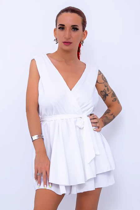 Salopete za žene 4039 Bijela | Fashion