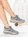 Pantofi Casual Dama din piele naturala K22112 GREY | BERLINER