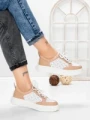 Pantofi Casual Dama din piele naturala KD87982 PINK | GALLOP