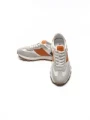 Pantofi Sport Barbati din piele naturala 68010 WHITE | STEPHANO