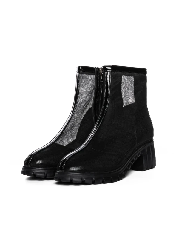 Ghete Dama din piele naturala 329 BLACK | FORMAZIONE