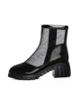Ghete Dama din piele naturala 329 BLACK | FORMAZIONE