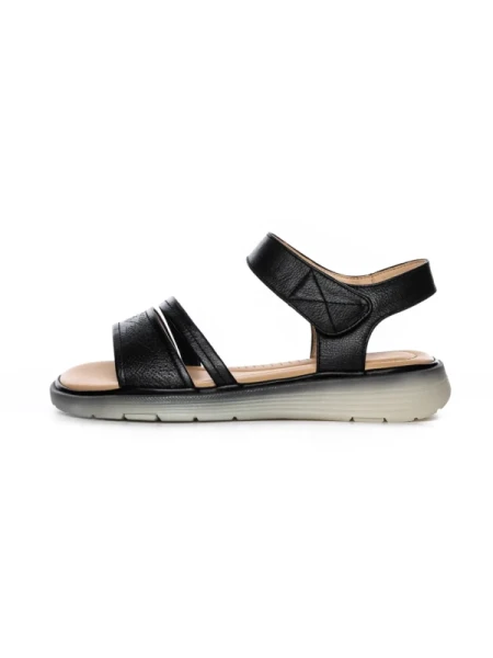 Sandale Dama din piele naturala 33192 BLACK | FORMAZIONE