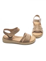 Sandale Dama din piele naturala 33192 APRICOT | FORMAZIONE