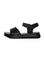 Sandale Dama din piele naturala 28-50 BLACK | FORMAZIONE