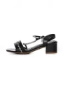 Sandale Dama din piele naturala 22069 BLACK | FORMAZIONE