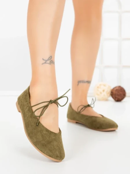Balerini Dama PS888-16 ARMY GREEN | CINK ME