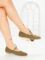 Balerini Dama PS888-16 ARMY GREEN | CINK ME