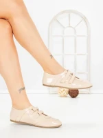 Pantofi Casual Dama PA93T-1 BEIGE | CINK ME