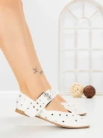Balerini Dama PS888-18 WHITE | CINK ME