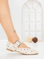 Balerini Dama PS888-18 BEIGE | CINK ME