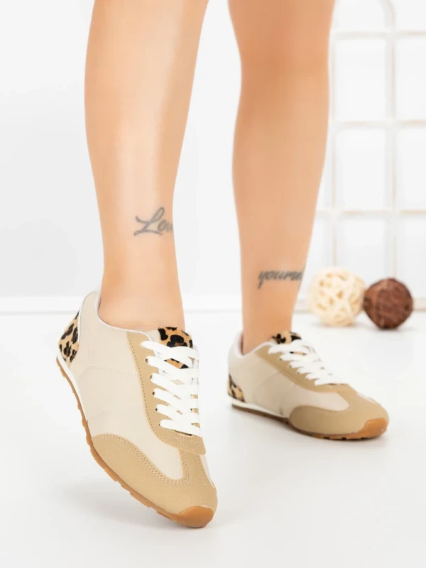 Pantofi Sport Dama L-557 KHAKI | CINK ME