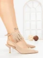 Pantofi Stiletto GH5-20 KHAKI | CINK ME