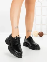 Pantofi Casual Dama 1-709 BLACK | VIVIRICH
