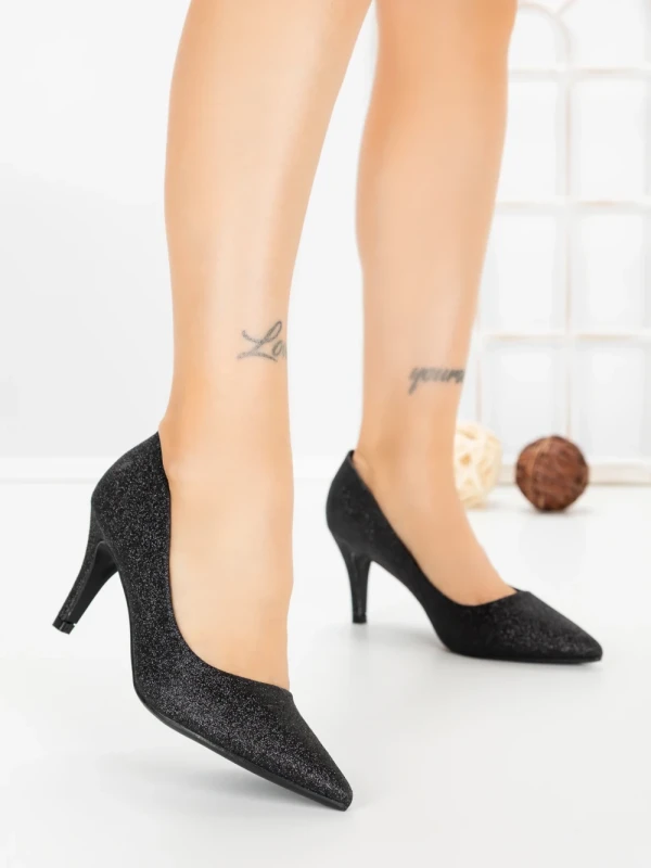 Pantofi Stiletto 698 BLACK | VIVIRICH
