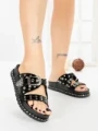 Papuci Dama cu Talpa Joasa 98-19 BLACK | VIVIRICH