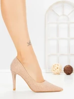 Pantofi Stiletto 66-1 CHAMPAGNE | VIVIRICH