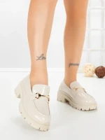Pantofi Casual Dama 8807 BEIGE | L.DAY