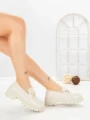 Pantofi Casual Dama 8807 BEIGE | L.DAY
