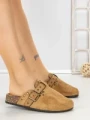 Papuci Dama cu Talpa Joasa 5LE108 CAMEL | MEI