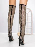 Cizme Dama cu Toc TOT-56 BLACK | L.DAY