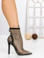 Botine cu Toc Subtire TOT-48 BLACK | L.DAY