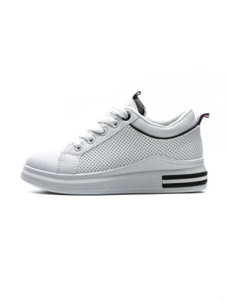 Pantofi Sport Fete C900 WHITE-BLACK | GALLEVANI