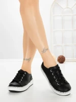 Pantofi Sport Dama AD-5240 BLACK-WHITE | BUONAROTTI