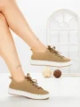 Pantofi Sport Dama AD-5240 KHAKI | BUONAROTTI