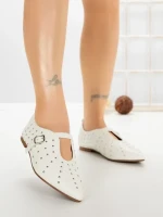 Pantofi Casual Dama 8236 WHITE | CM