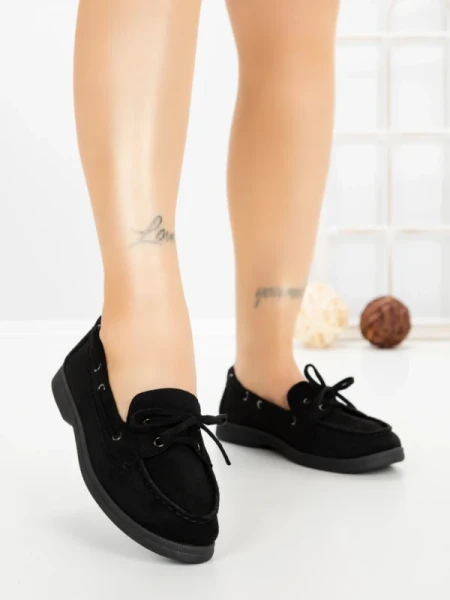 Pantofi Casual Dama BS-13 BLACK | CM