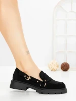 Pantofi Casual Dama 77-649 BLACK | CM
