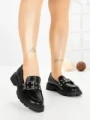 Pantofi Casual Dama 77-652 BLACK | CM