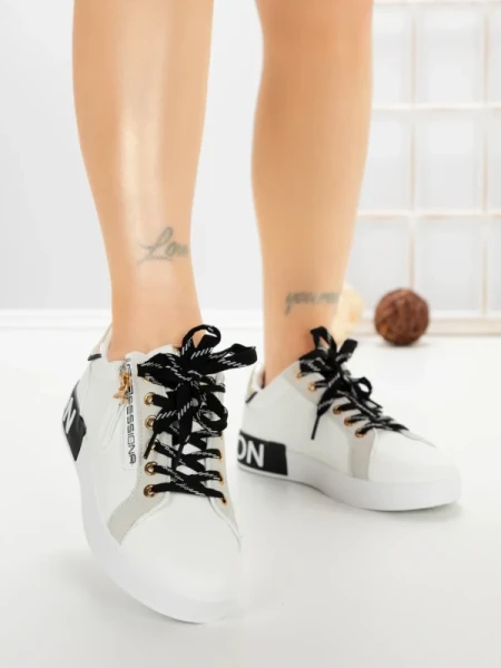 Pantofi Sport Dama 21-Q110 WHITE | GALLEVANI
