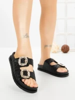 Papuci Dama cu Platforma 2005 BLACK | GALLEVANI