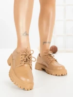 Pantofi Casual Dama PP-9 KHAKI | EMAS