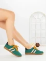 Pantofi Sport Dama LA-79 GREEN-FUCHSIA | ANDERINA