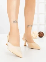 Pantofi Stiletto 88106 BEIGE | GOWIN