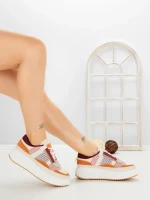 Sneakers Dama 24009 KHAKI | GOWIN