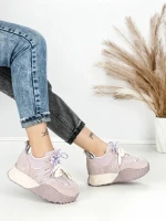 Pantofi Sport Dama cu Platforma 3A1-1 PURPLE | MEI