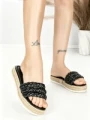 Papuci Dama cu Talpa Joasa BE-6073 BLACK | BEUE SHOES