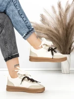 Sneakers Dama 25818 BEIGE | GIVANA