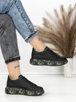 Sneakers Dama TT-93 BLACK | EMAS