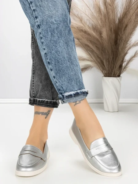 Pantofi Casual Dama EE-22 SILVER | EMAS