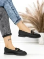 Pantofi Casual Dama EE-25 BLACK | EMAS