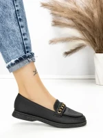 Pantofi Casual Dama EE-25 BLACK | EMAS