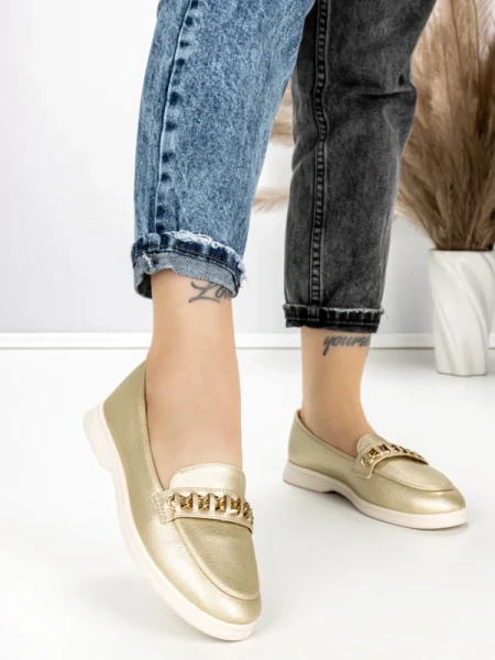 Pantofi Casual Dama EE-25 GOLD | EMAS